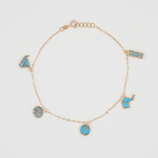 Inspiration from Dubai Sky Dream Bracelet