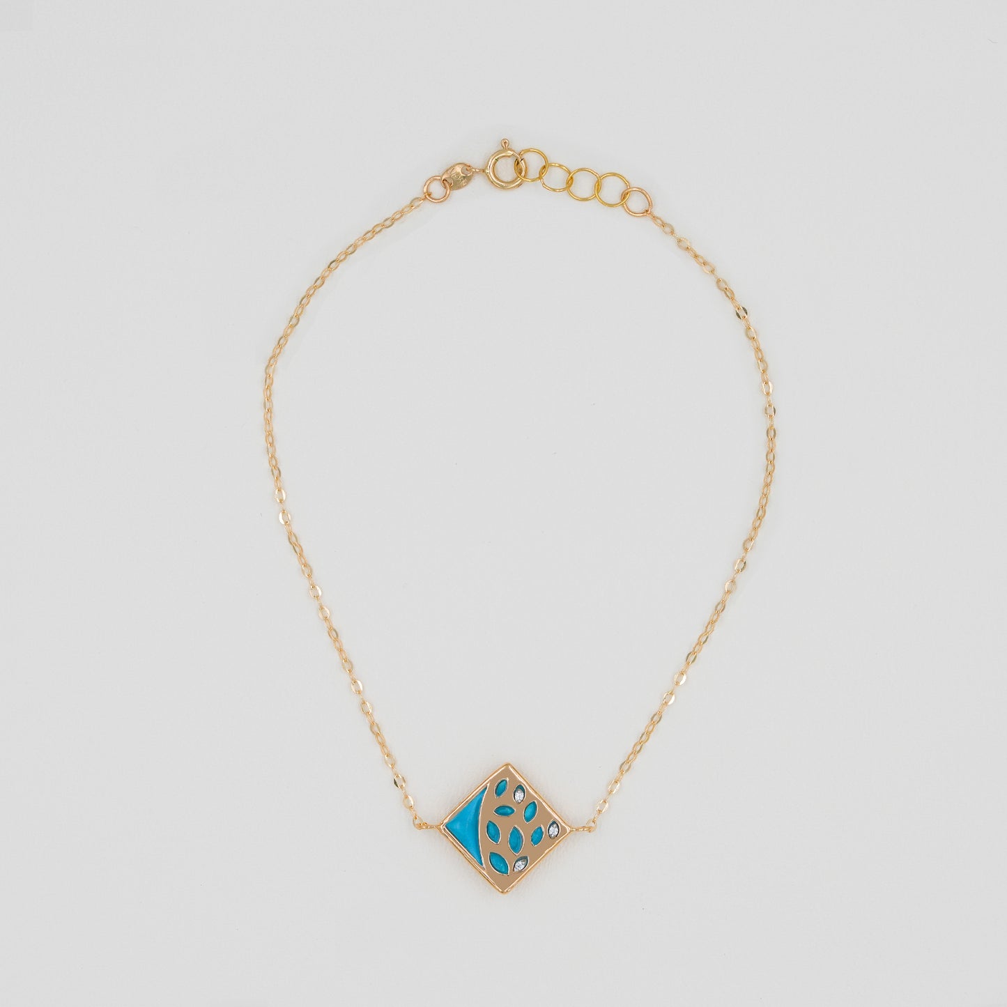 Cipher Turquoise Bracelet