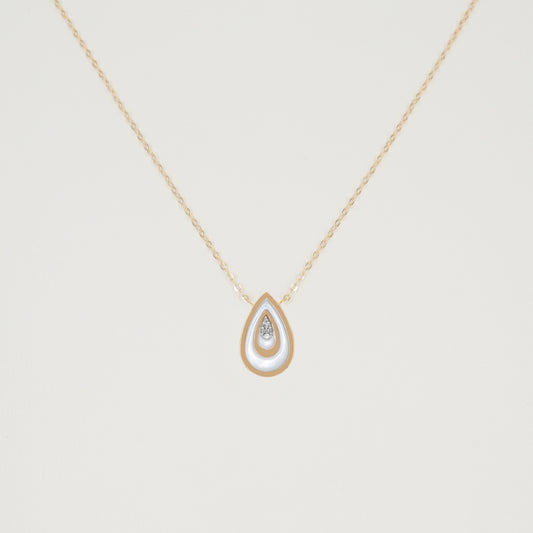 Aura Mother Of Pearl Necklace