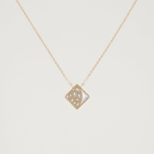 Cipher Mother Of Pearl Necklace