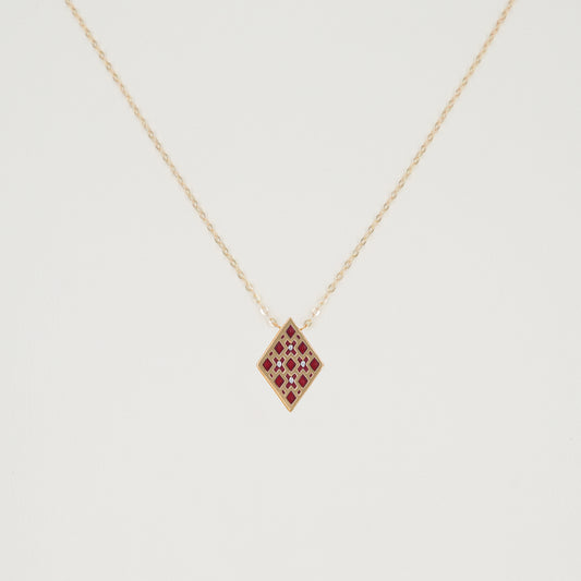 Zenith Garnet Necklace